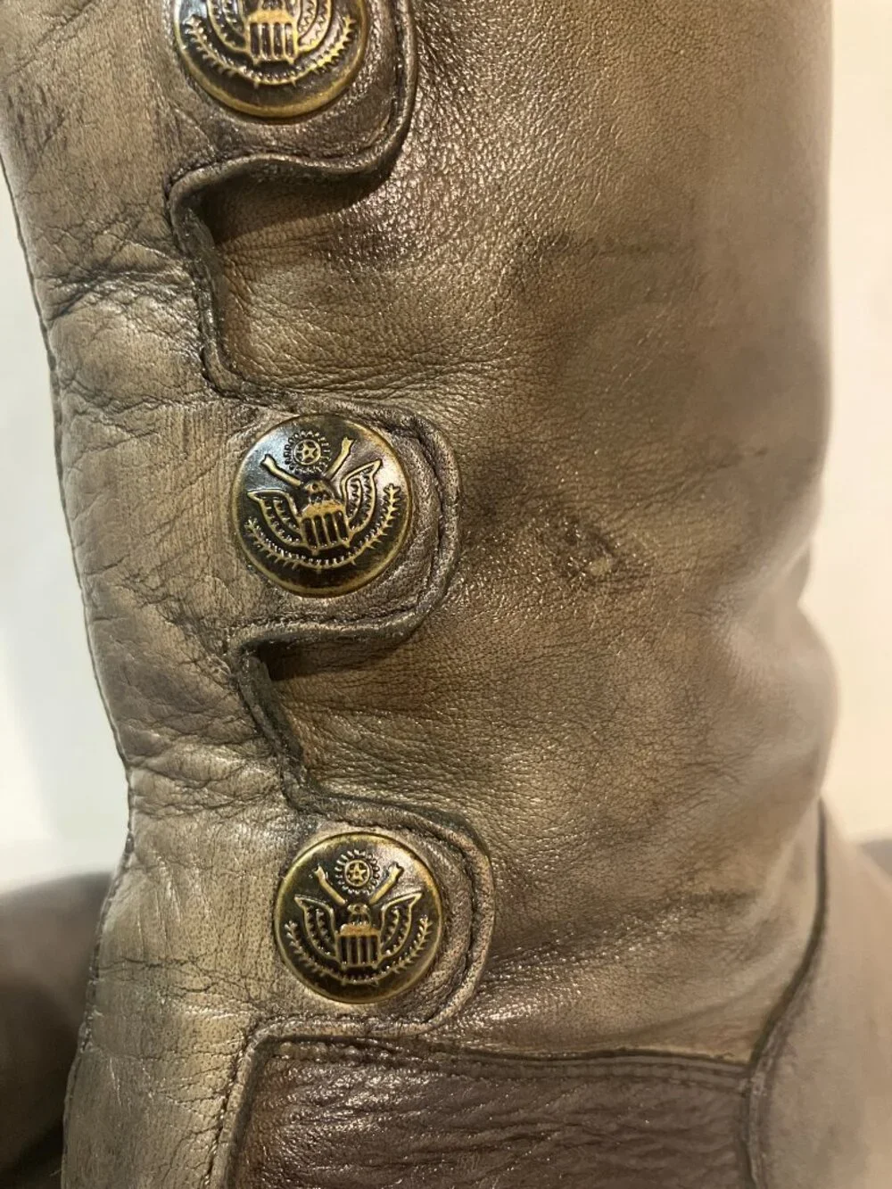Sam Edelman Riding Boots in Olive Green